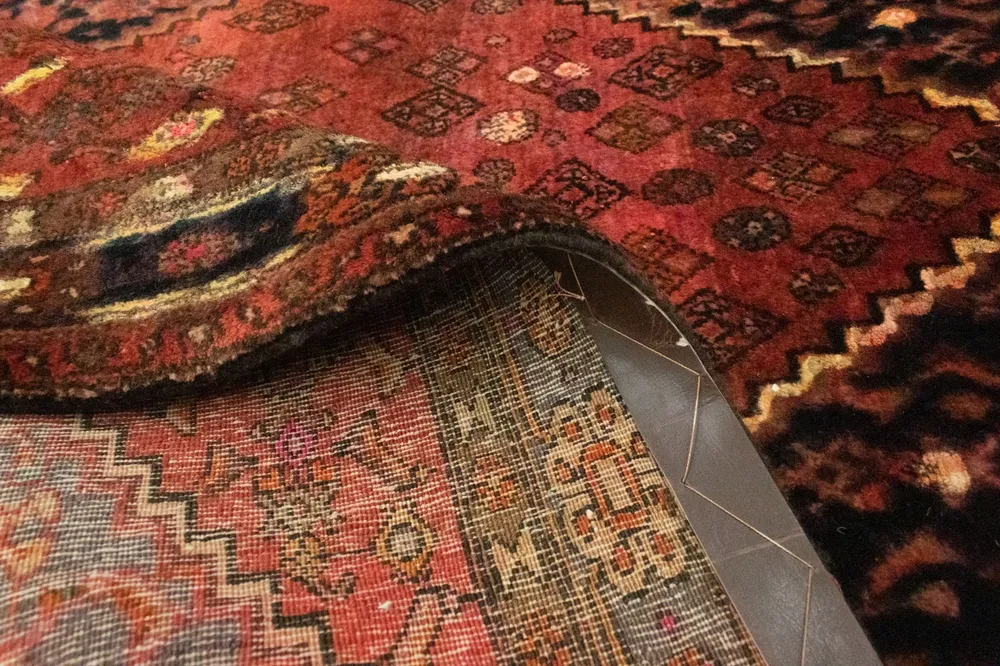 Persisk teppe - Bijar - 206 x 135 cm - oransje