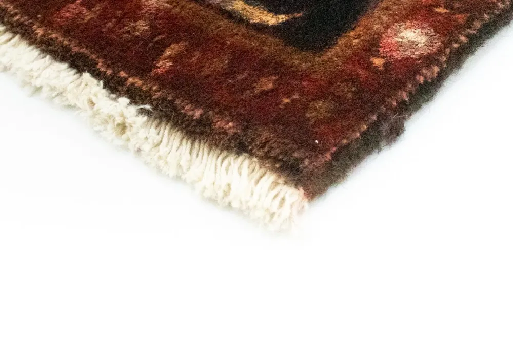 Persisk teppe - Bijar - 206 x 135 cm - oransje