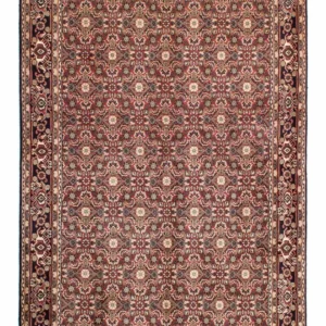 Persisk teppe - Bijar - 208 x 137 cm - rød