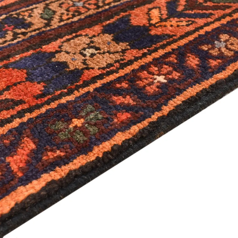 Persisk teppe - Bijar - 210 x 130 cm - mørk rød