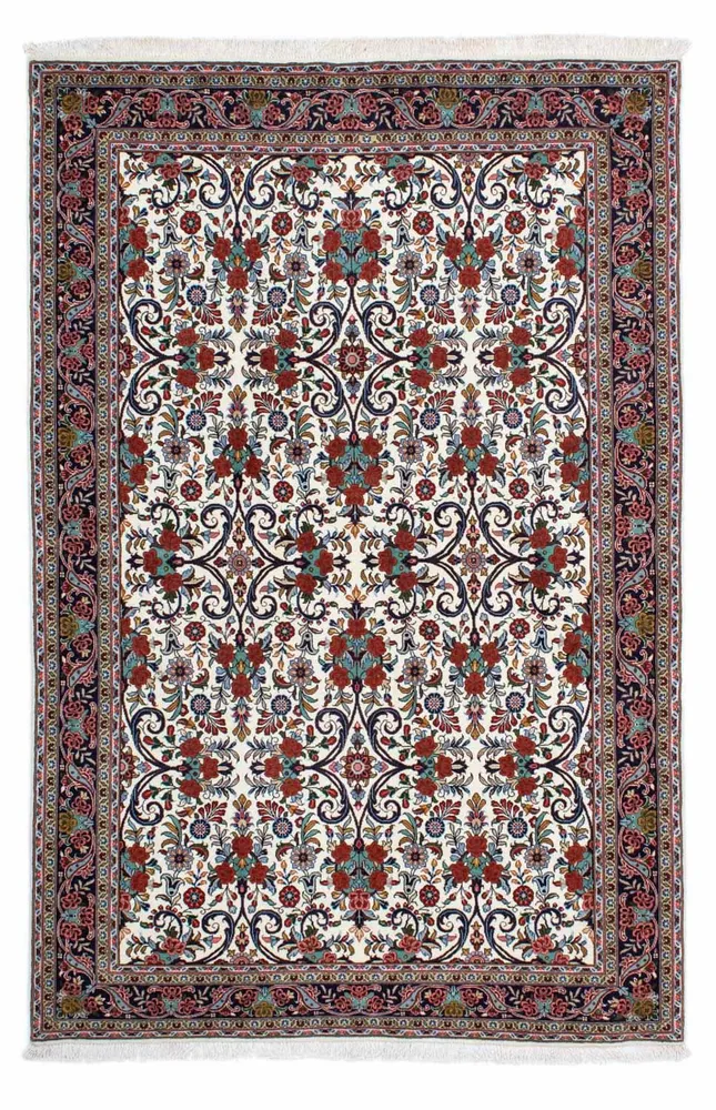 Persisk teppe - Bijar - 215 x 137 cm - beige