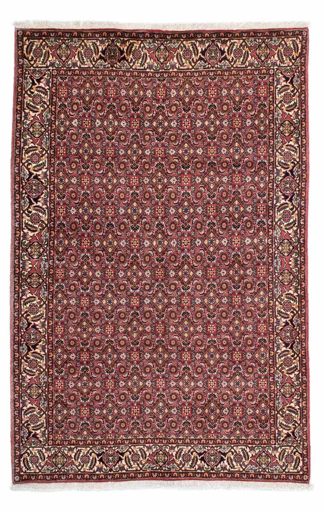 Persisk teppe - Bijar - 215 x 140 cm - rød