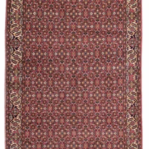 Persisk teppe - Bijar - 215 x 140 cm - rød