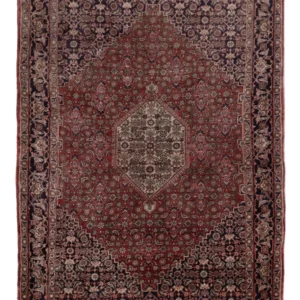 Persisk teppe - Bijar - 216 x 150 cm - rust