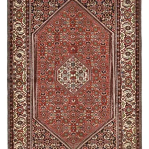 Persisk teppe - Bijar - 219 x 137 cm - rust