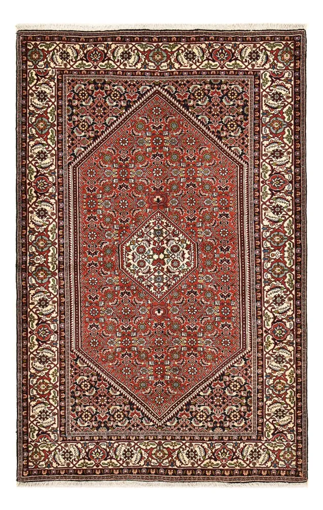 Persisk teppe - Bijar - 219 x 137 cm - rust