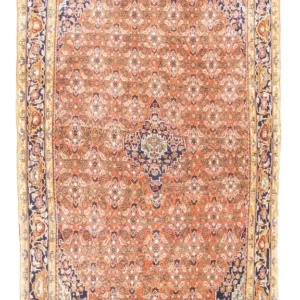 Persisk teppe - Bijar - 222 x 150 cm - rust