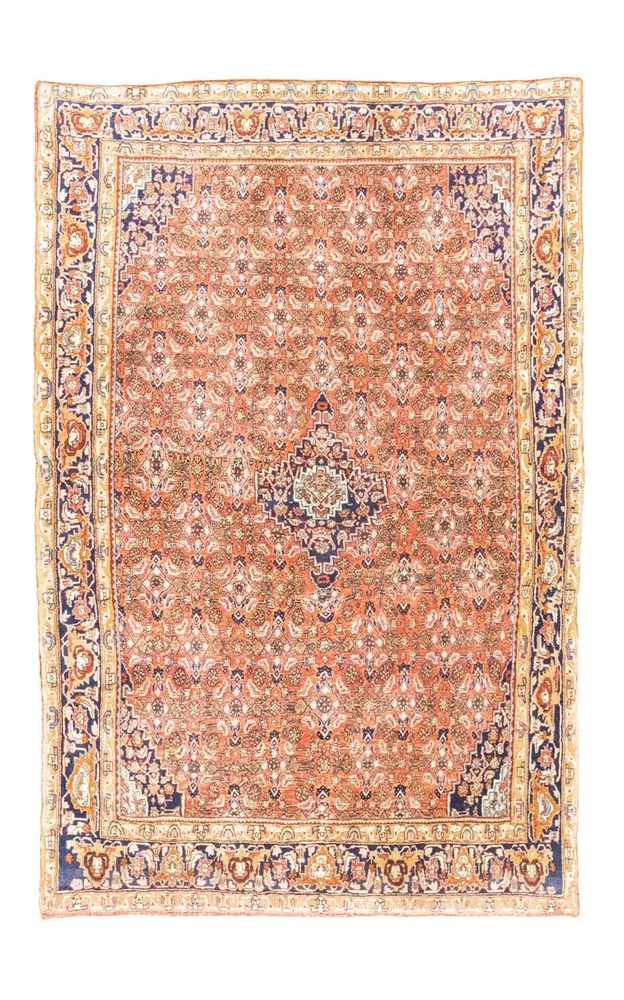 Persisk teppe - Bijar - 222 x 150 cm - rust