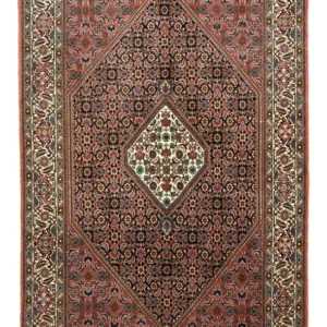 Persisk teppe - Bijar - 226 x 142 cm - blå