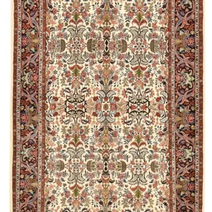 Persisk teppe - Bijar - 227 x 141 cm - mørk beige