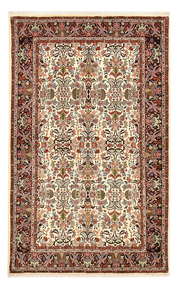 Persisk teppe - Bijar - 227 x 141 cm - mørk beige