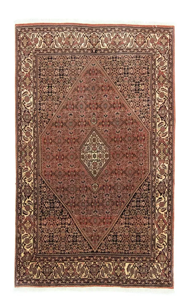 Persisk teppe - Bijar - 230 x 137 cm - rød