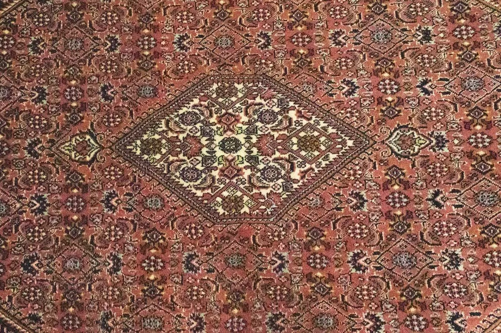 Persisk teppe - Bijar - 230 x 137 cm - rød