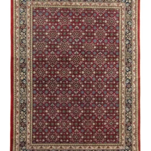 Persisk teppe - Bijar - 232 x 169 cm - rød