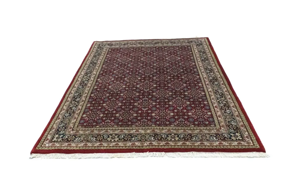Persisk teppe - Bijar - 232 x 169 cm - rød