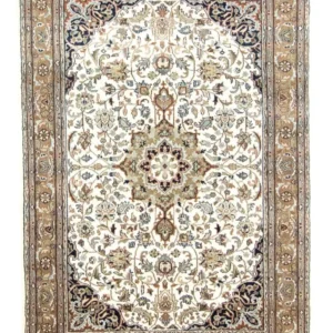 Persisk teppe - Bijar - 242 x 168 cm - beige