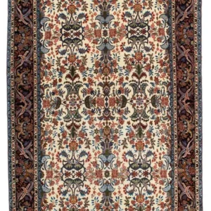 Persisk teppe - Bijar - 243 x 135 cm - beige
