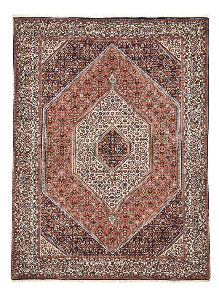 Persisk teppe - Bijar - 243 x 182 cm - flerfarget