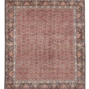 Persisk teppe - Bijar - 244 x 204 cm - rust