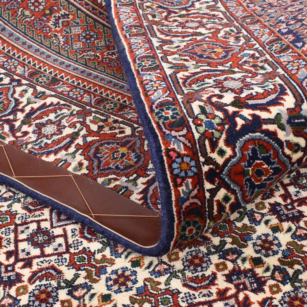 Persisk teppe - Bijar - 247 x 136 cm - rust