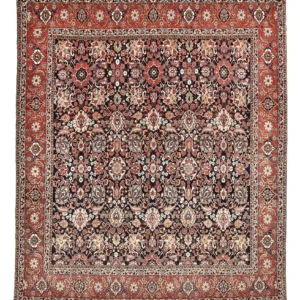 Persisk teppe - Bijar - 247 x 210 cm - rust