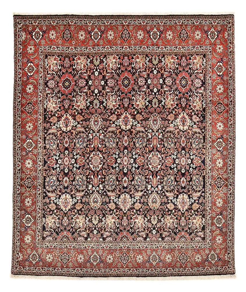 Persisk teppe - Bijar - 247 x 210 cm - rust