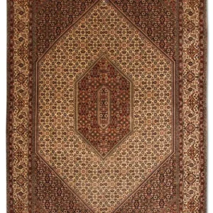 Persisk teppe - Bijar - 290 x 177 cm - oransje
