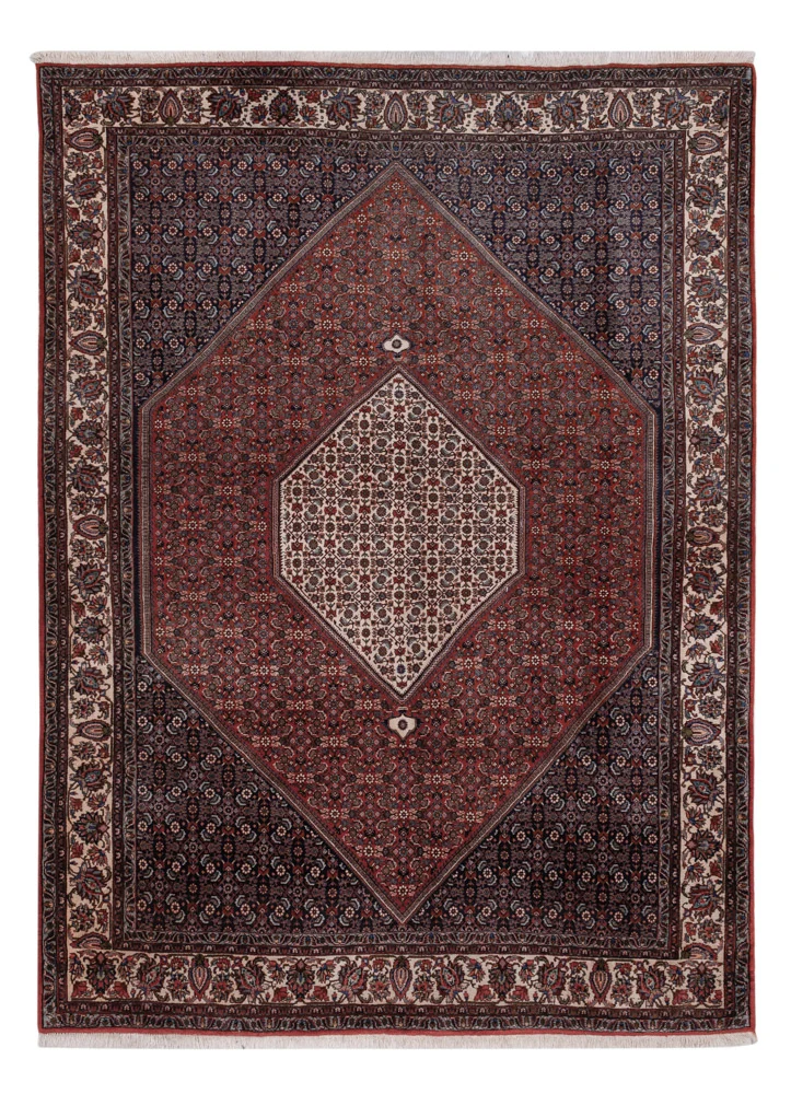 Persisk teppe - Bijar - 290 x 198 cm - rust