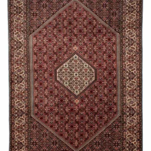 Persisk teppe - Bijar - 290 x 203 cm - brun