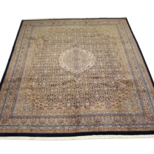 Persisk teppe - Bijar - 290 x 248 cm - blå