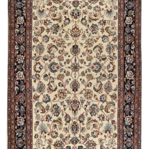 Persisk teppe - Bijar - 295 x 195 cm - lys beige
