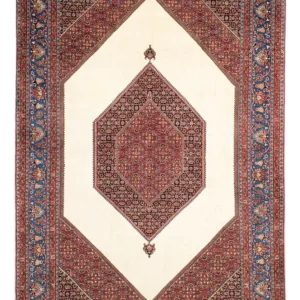 Persisk teppe - Bijar - 300 x 200 cm - beige