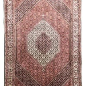 Persisk teppe - Bijar - 300 x 204 cm - rød