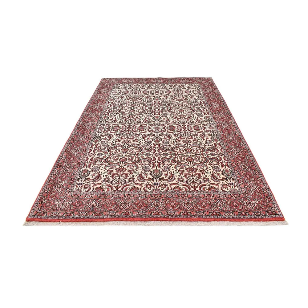 Persisk teppe - Bijar - 303 x 202 cm - krem