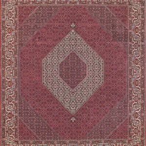 Persisk teppe - Bijar - 303 x 256 cm - rust