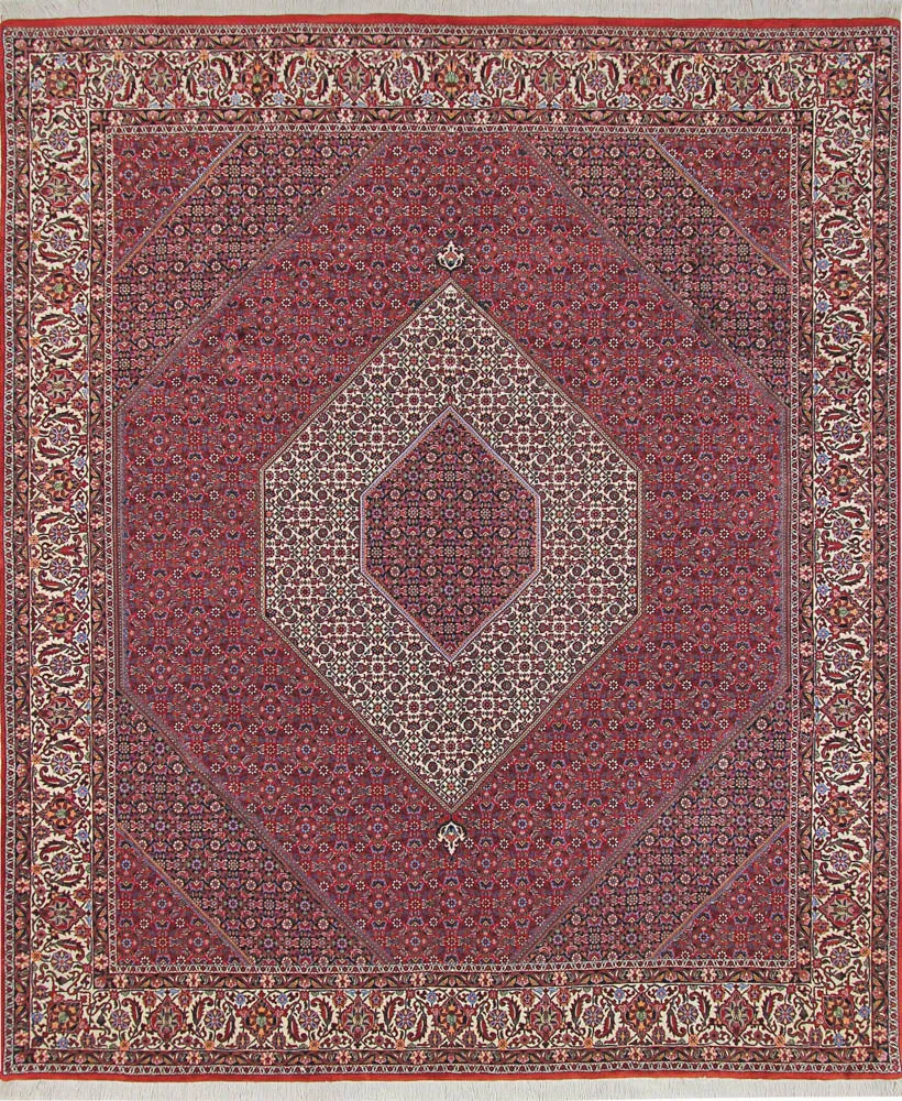Persisk teppe - Bijar - 303 x 256 cm - rust