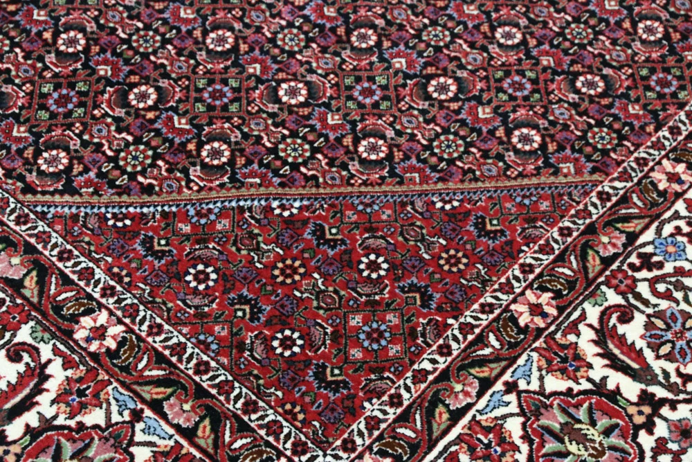 Persisk teppe - Bijar - 303 x 256 cm - rust