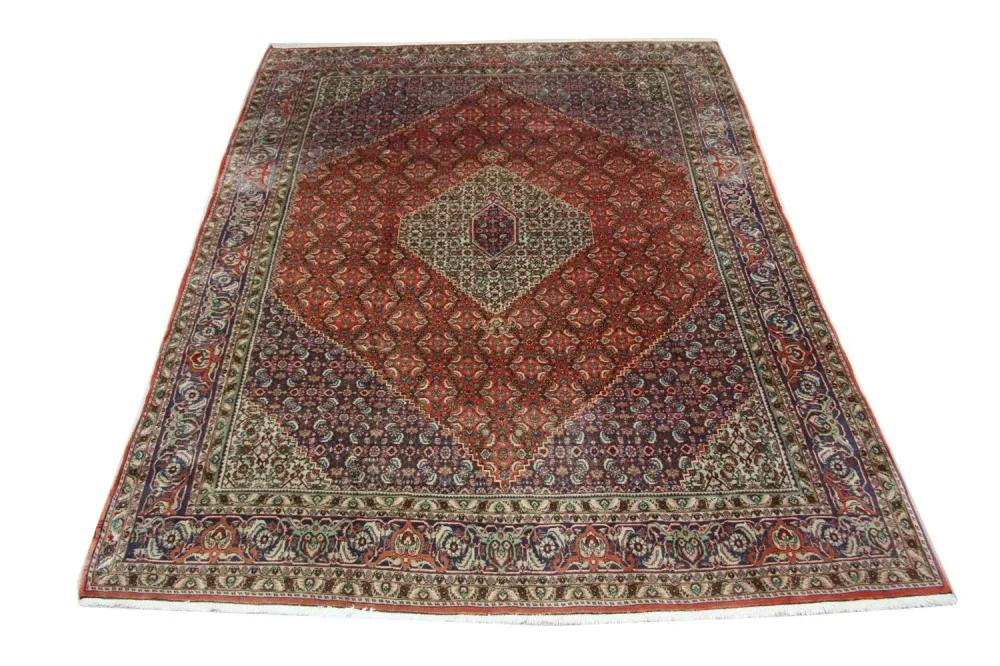 Persisk teppe - Bijar - 335 x 245 cm - brun