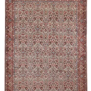 Persisk teppe - Bijar - 344 x 255 cm - rust