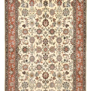 Persisk teppe - Bijar - 347 x 205 cm - flerfarget