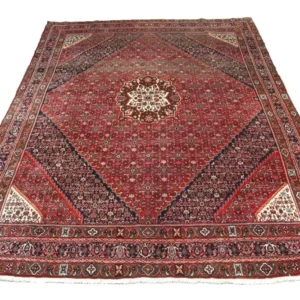 Persisk teppe - Bijar - 400 x 302 cm - brun