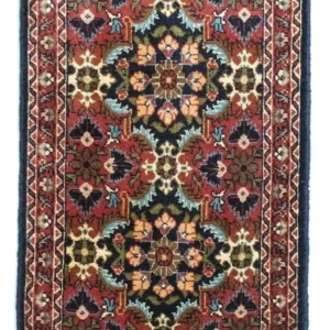 Persisk teppe - Bijar - 62 x 43 cm - blå