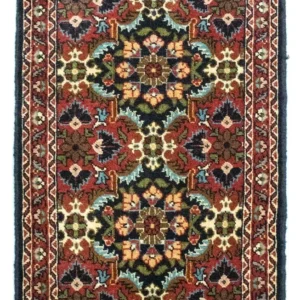 Persisk teppe - Bijar - 62 x 45 cm - blå