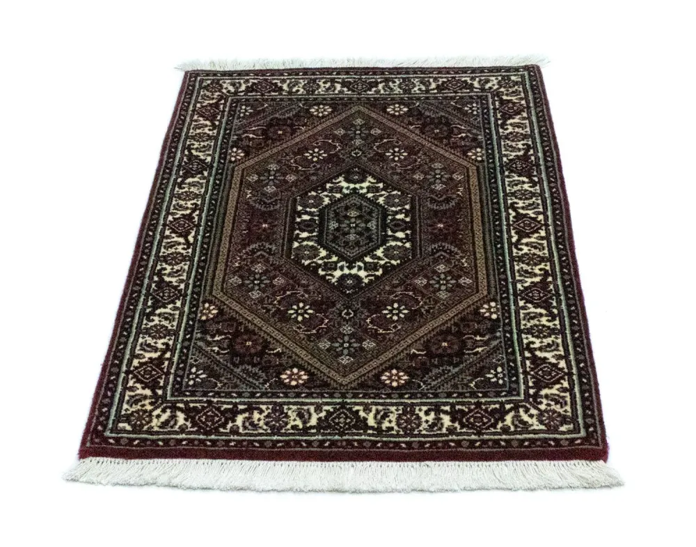 Persisk teppe - Bijar - 93 x 65 cm - rød