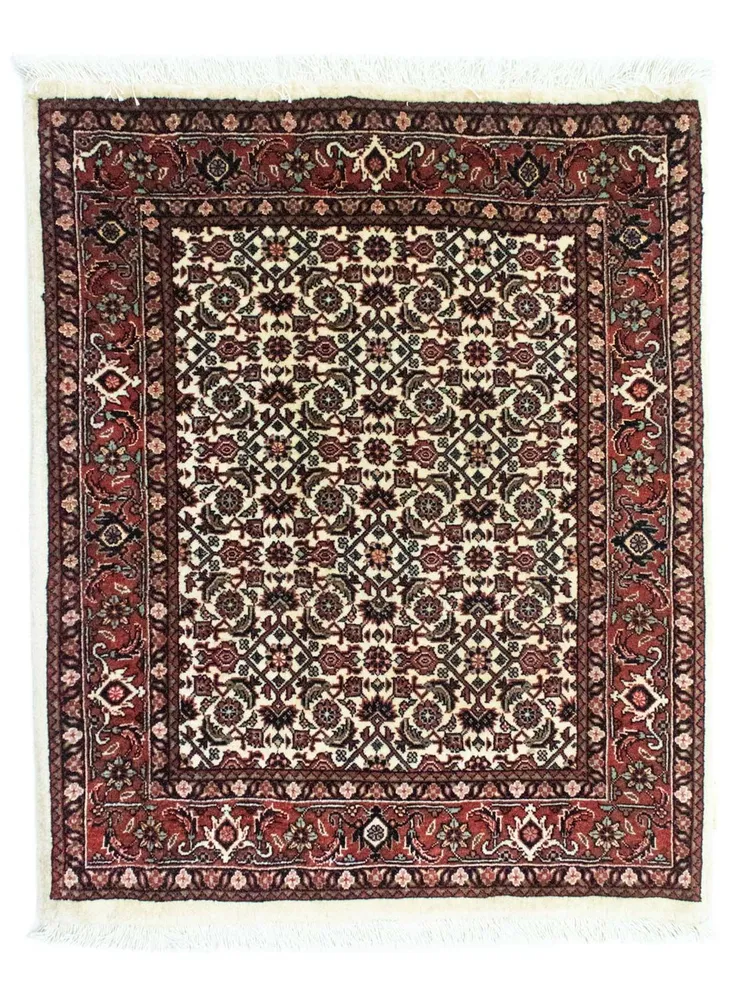 Persisk teppe - Bijar - 85 x 70 cm - beige