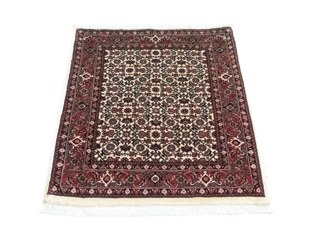 Persisk teppe - Bijar - 85 x 70 cm - beige