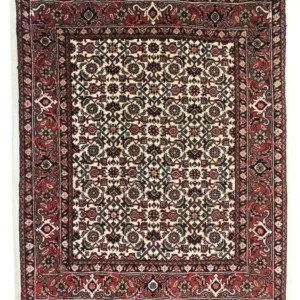 Persisk teppe - Bijar - 85 x 70 cm - beige