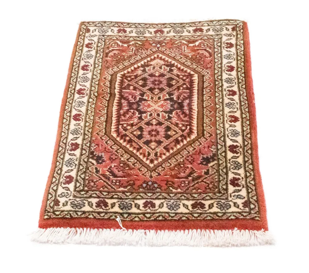 Persisk teppe - Bijar - 60 x 40 cm - brun