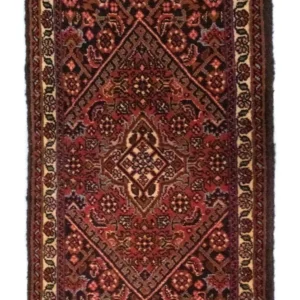 Persisk teppe - Bijar - 60 x 40 cm - brun