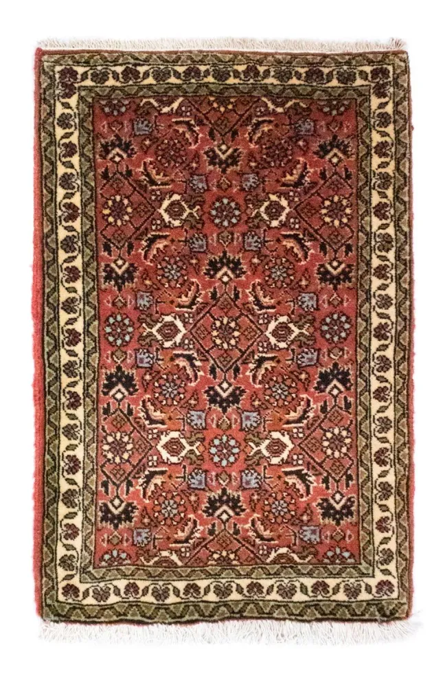 Persisk teppe - Bijar - 60 x 40 cm - brun